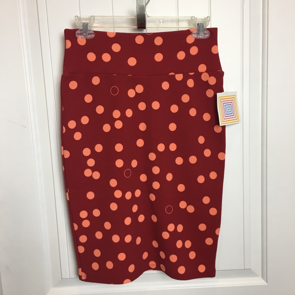 NWT LuLaRoe Cassie skirt Small polka dot